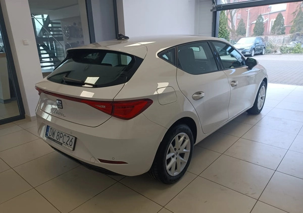 Seat Leon cena 74900 przebieg: 49946, rok produkcji 2021 z Miejska Górka małe 326